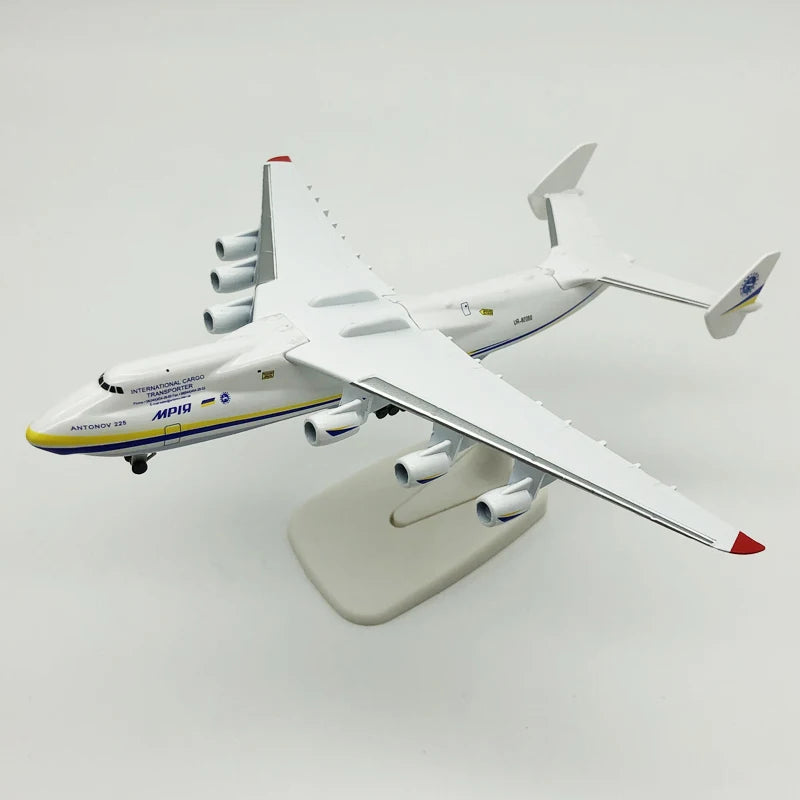 New Antonov Ukraine An-225 (AN225) 1/400 Scale Airplane Model (Special Handmade 21CM)