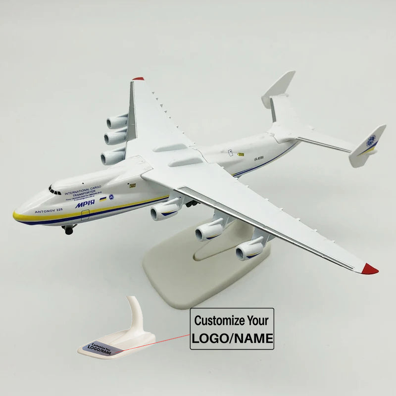 New Antonov Ukraine An-225 (AN225) 1/400 Scale Airplane Model (Special Handmade 21CM)