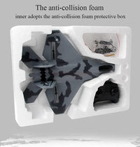 Thumbnail for Mini Fx-622 Fighter F22 Remote Foam Electric Model Airplane