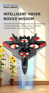 Thumbnail for Zy905 360 Degree Stunt Rotating Hover Remote Control Foam Aircraft Children's Toy Adult Glider Four Axis Aircraft UAV