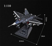 Thumbnail for 3D Metal Puzzle Z-20 Armed Helicopter FC-31 Stealth Fighter DIY Laser Cutting Jigsaw