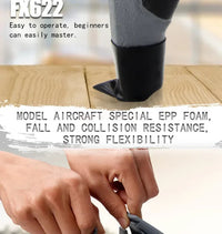 Thumbnail for Mini Fx-622 Fighter F22 Remote Foam Electric Model Airplane