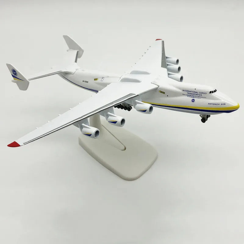 New Antonov Ukraine An-225 (AN225) 1/400 Scale Airplane Model (Special Handmade 21CM)