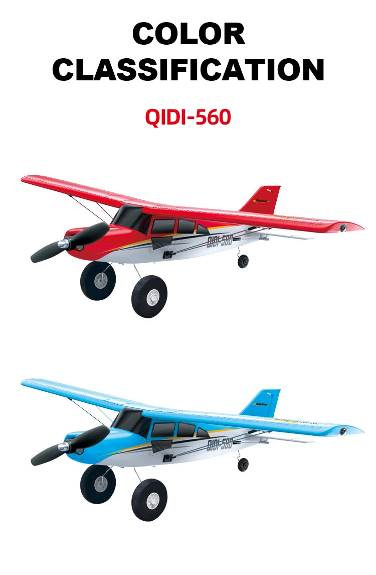 Qidi560 Moore M7 Off-road RC Plane 4CH Brushless Remote Control