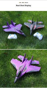 Thumbnail for ZY-420 Remote Control Aircraft Fighter Fixed Wing Fall Resistant Epp Foam Remote Control