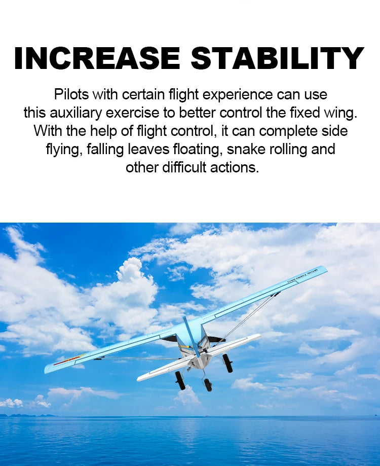 Qidi560 Moore M7 Off-road RC Plane 4CH Brushless Remote Control