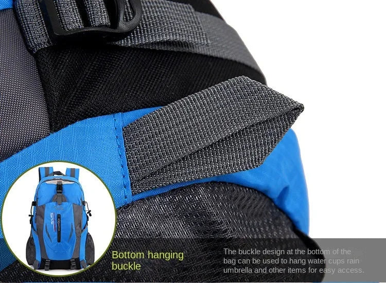 Quality Nylon Waterproof Travel Backpacks Men Climbing Travel Bags Hiking Backpack Outdoor Sport School Bag Men Backpack