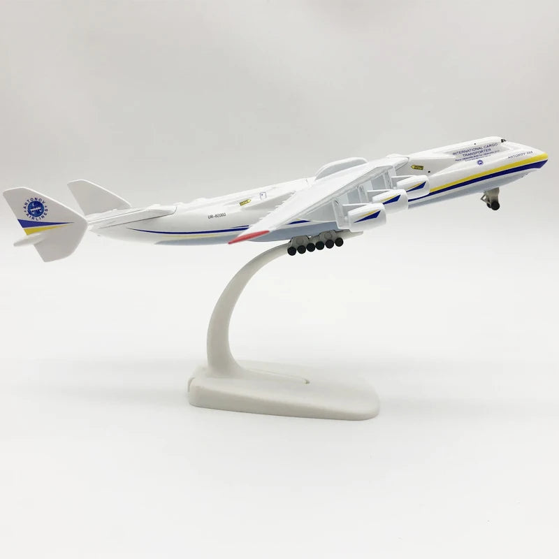 New Antonov Ukraine An-225 (AN225) 1/400 Scale Airplane Model (Special Handmade 21CM)