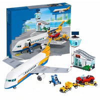 Thumbnail for City Airport Aircraft Plane Model Building Bricks Educational Plane Building Blocks 60262