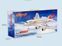 Thumbnail for Hot Gyro Airplane Airbus A380 RC Airplane Foam Toys 2.4G Fixed Wing Plane