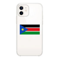 Thumbnail for South Sudan Designed Transparent Silicone iPhone Cases