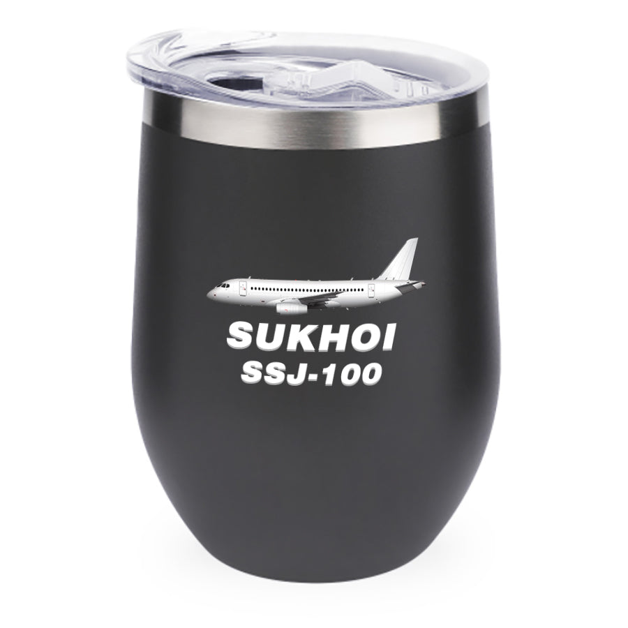Sukhoi Superjet 100 Designed 12oz Egg Cups