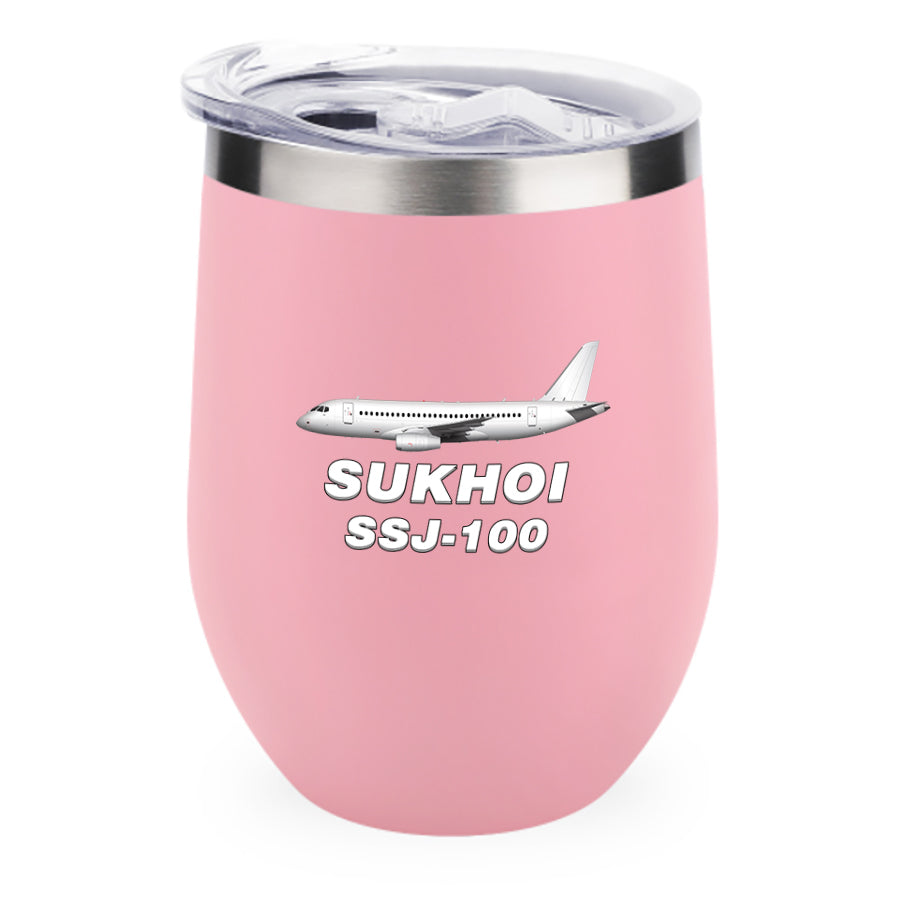 Sukhoi Superjet 100 Designed 12oz Egg Cups