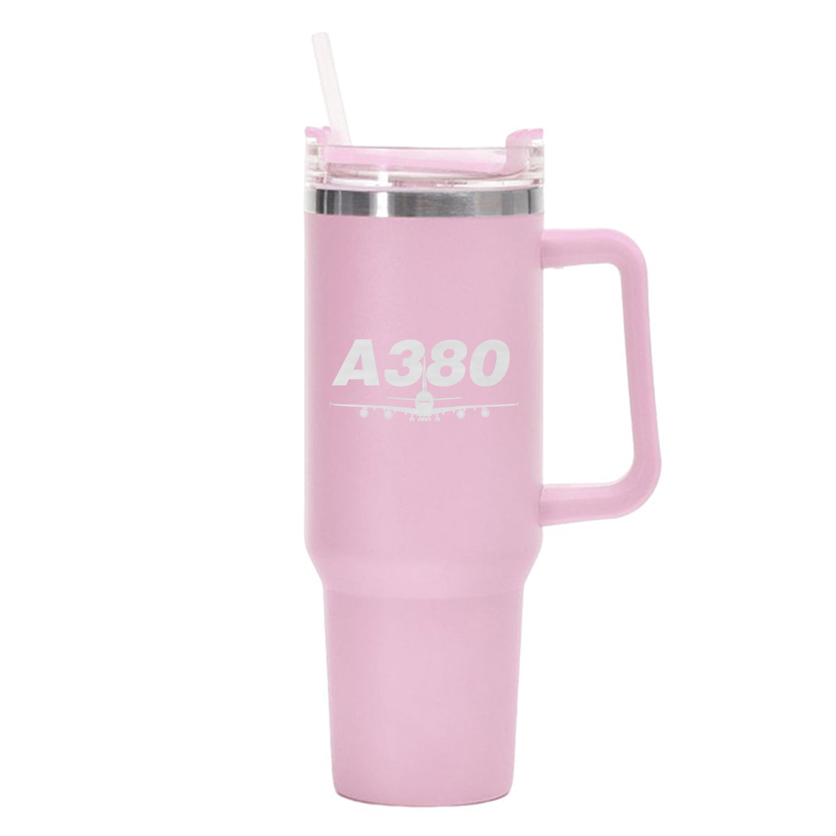 Super Airbus A380 Designed 40oz Stainless Steel Car Mug With Holder