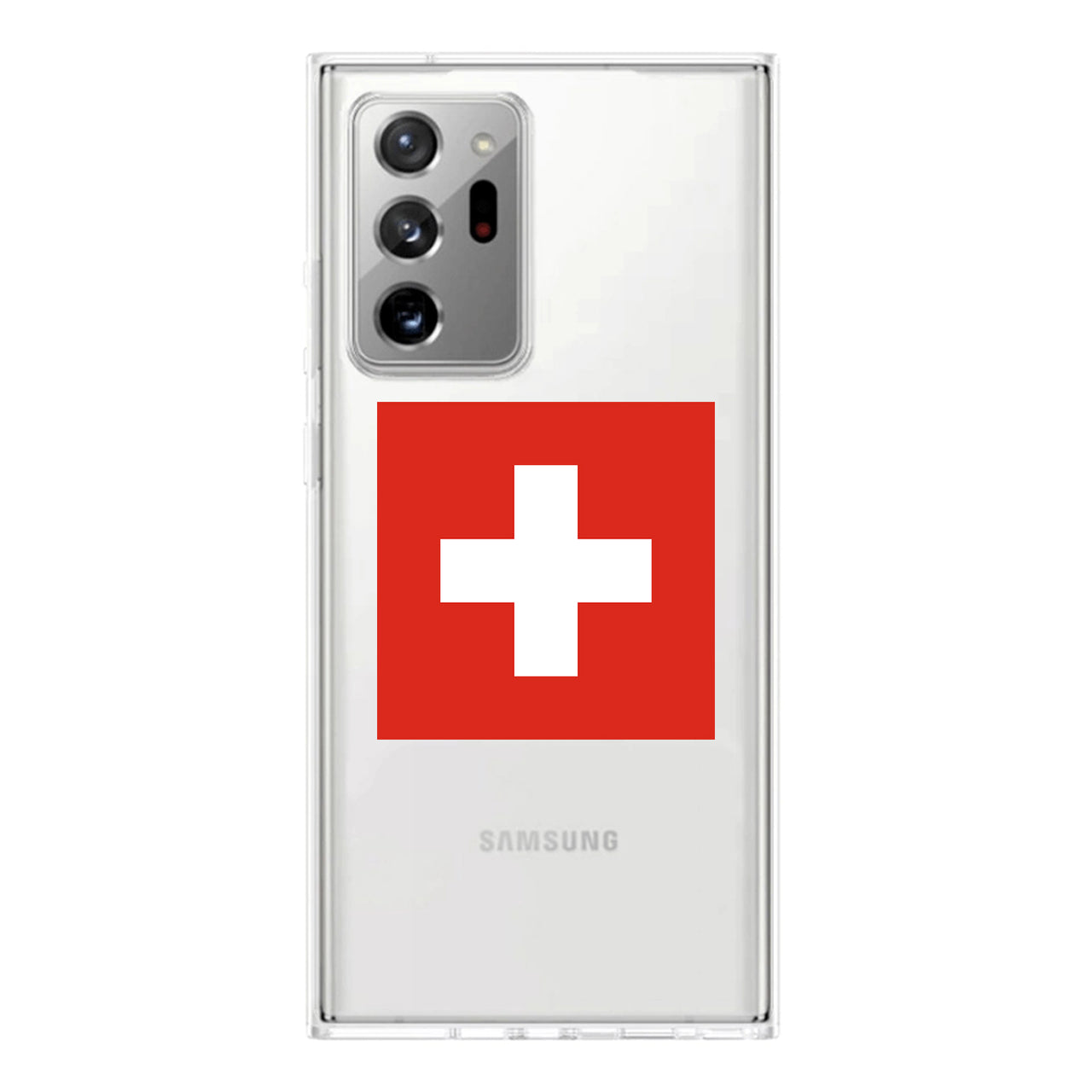 Switzerland Transparent Silicone Samsung A Cases
