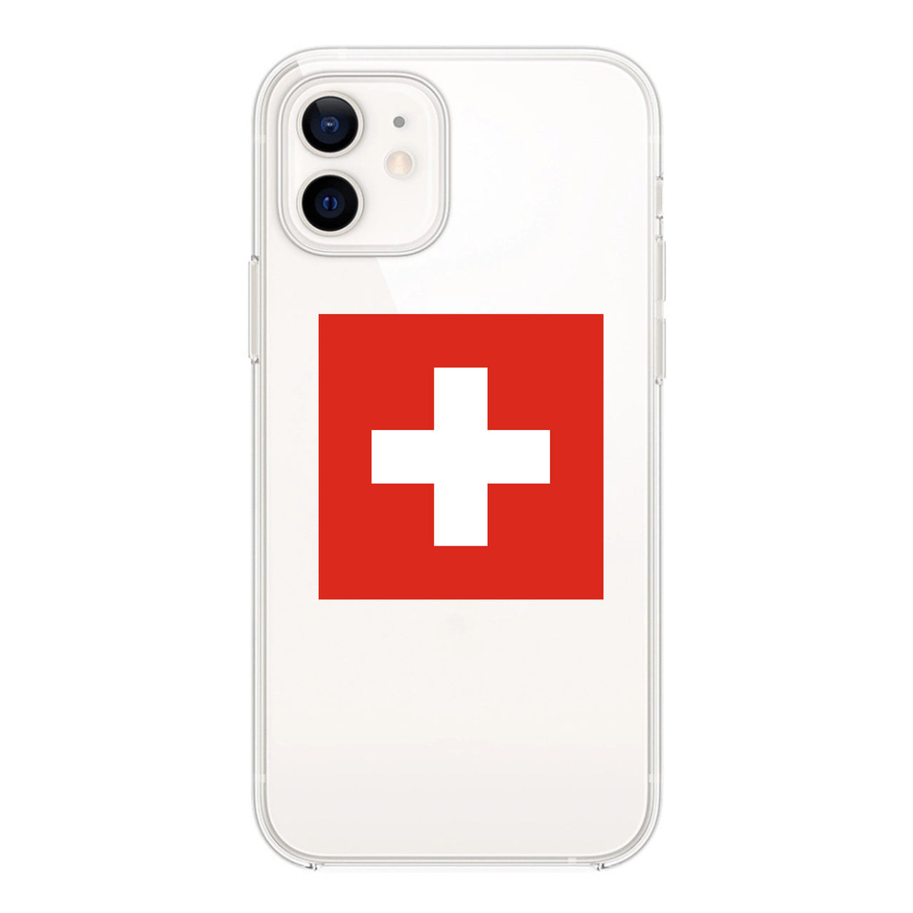 Switzerland Designed Transparent Silicone iPhone Cases