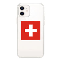 Thumbnail for Switzerland Designed Transparent Silicone iPhone Cases