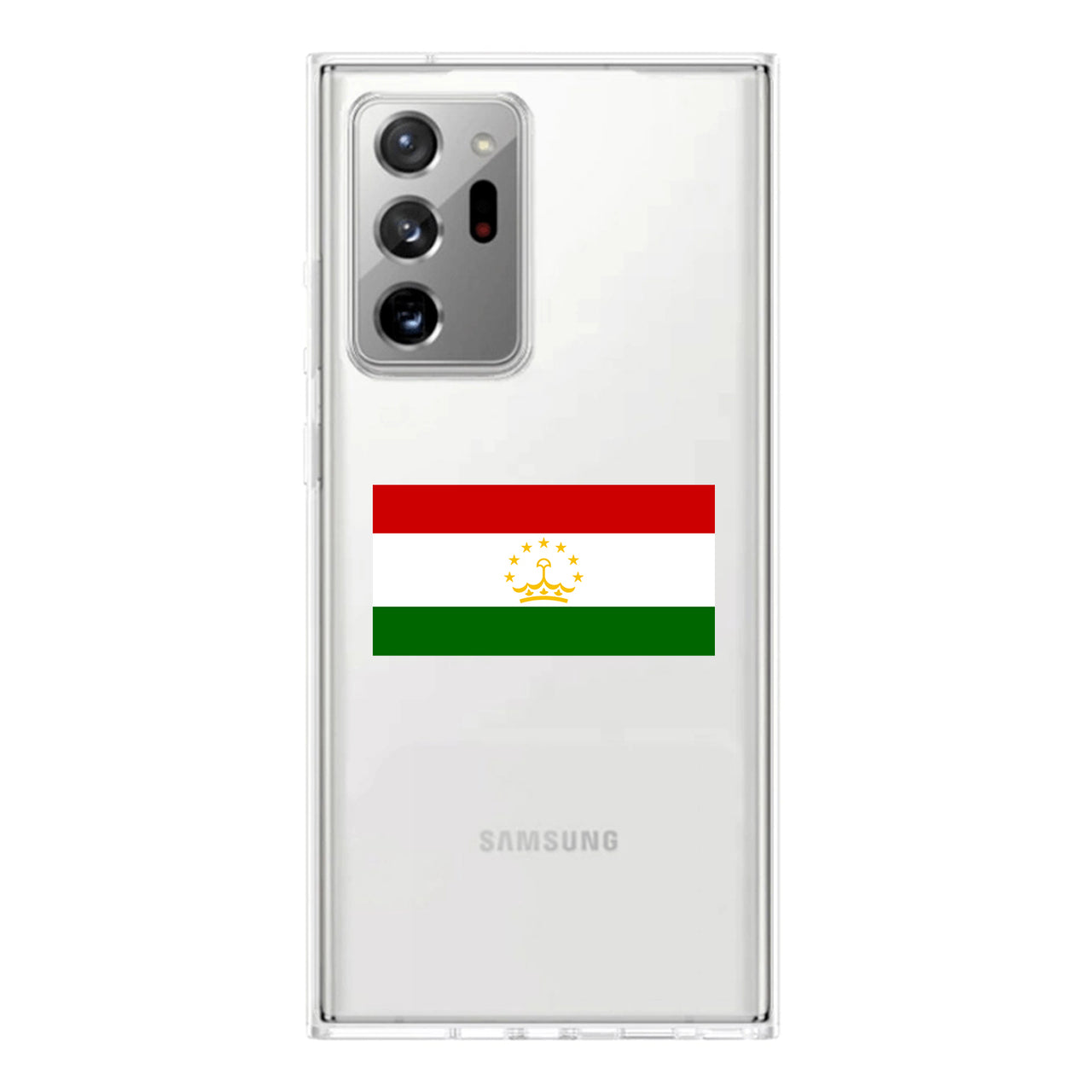 Tajikistan Transparent Silicone Samsung A Cases