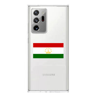 Thumbnail for Tajikistan Transparent Silicone Samsung A Cases