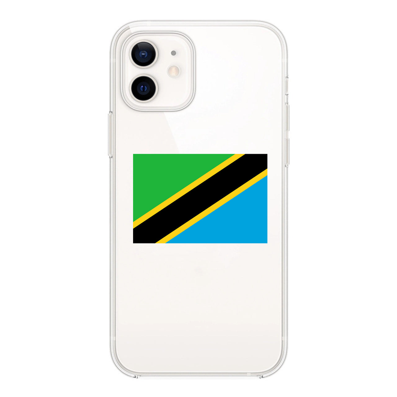 Tanzania Designed Transparent Silicone iPhone Cases