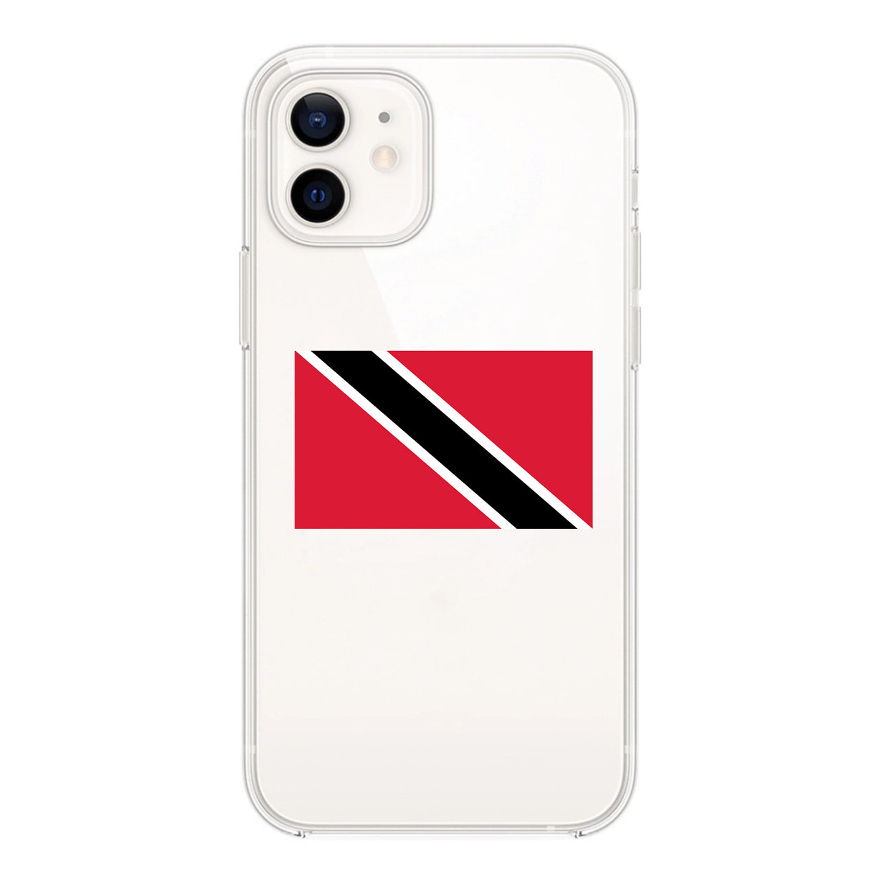 Trinidad and Tobago Designed Transparent Silicone iPhone Cases