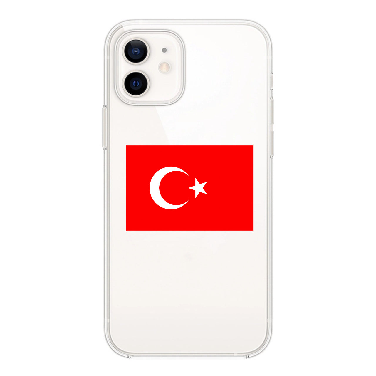 Turkey Designed Transparent Silicone iPhone Cases