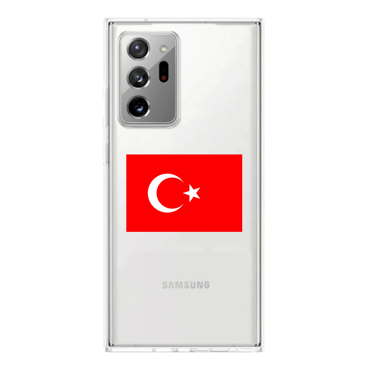 Turkey Designed Transparent Silicone Samsung S & Note Cases