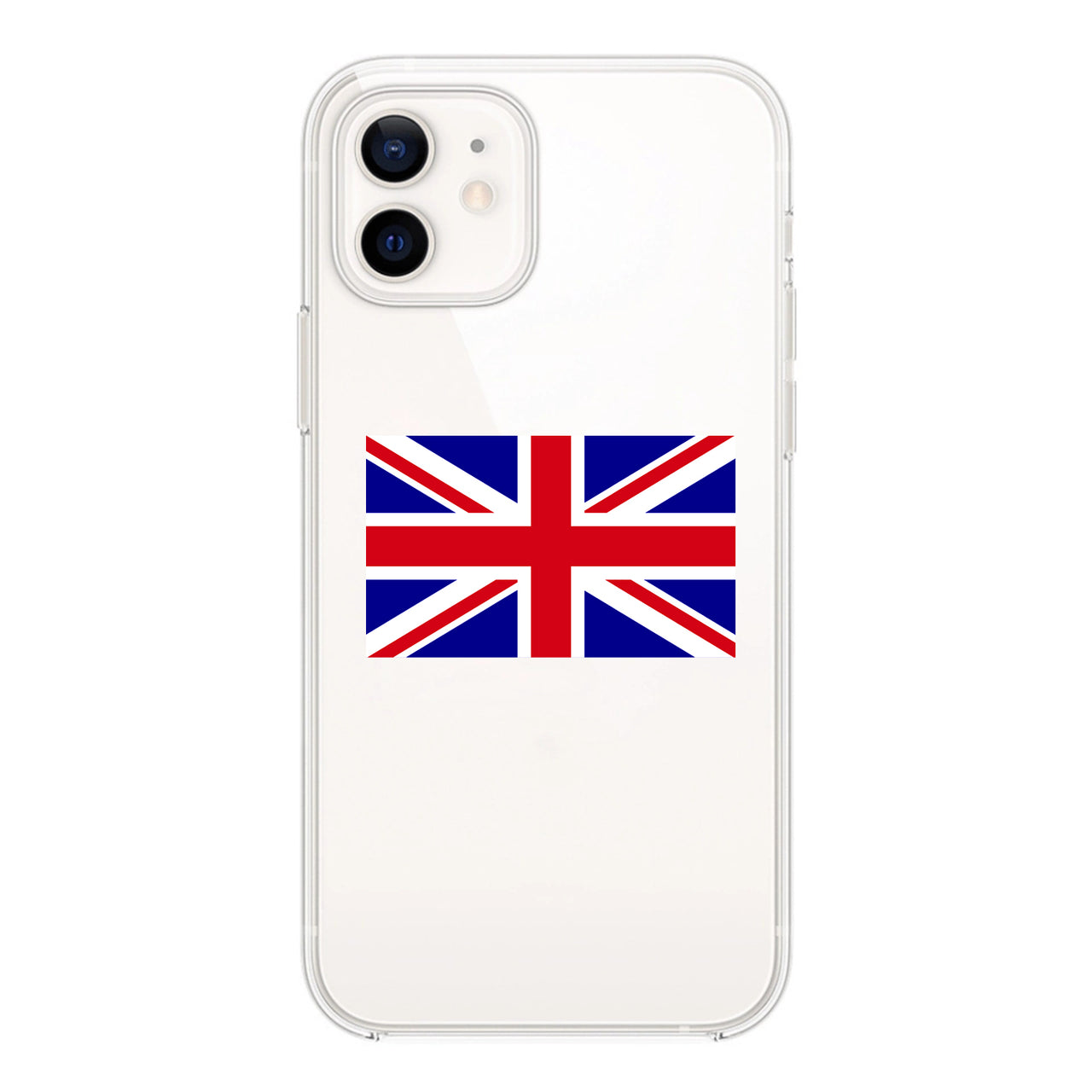 UK Designed Transparent Silicone iPhone Cases