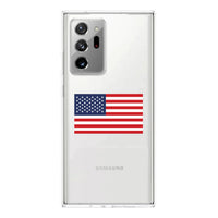 Thumbnail for USA Transparent Silicone Samsung A Cases