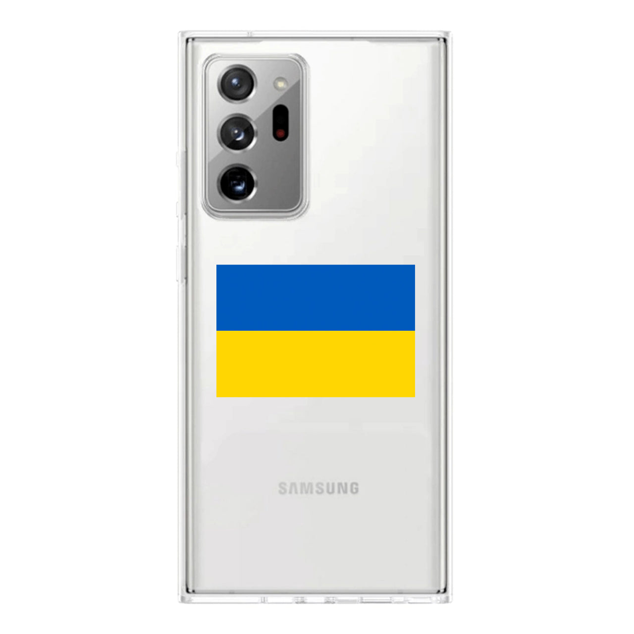 Ukraine Designed Transparent Silicone Samsung S & Note Cases