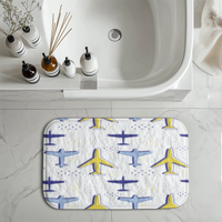 Thumbnail for Very Colourful Airplanes Designed Bath Mats