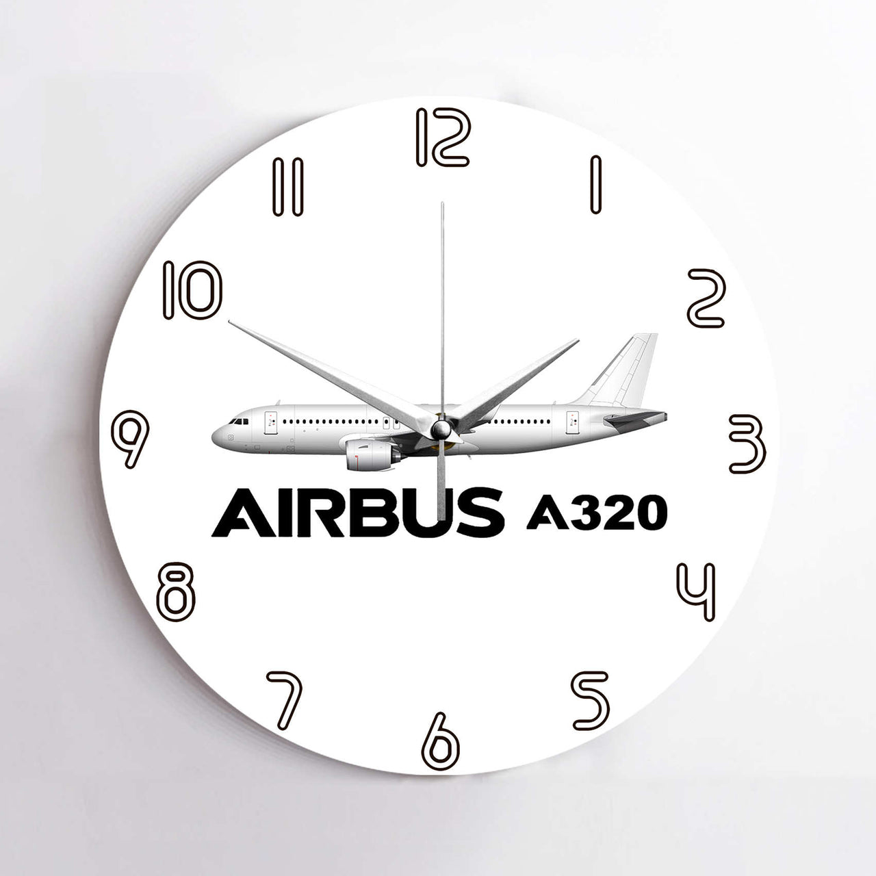 The Airbus A320 Designed Wall Clocks