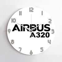 Thumbnail for Airbus A320 & Text Designed Wall Clocks