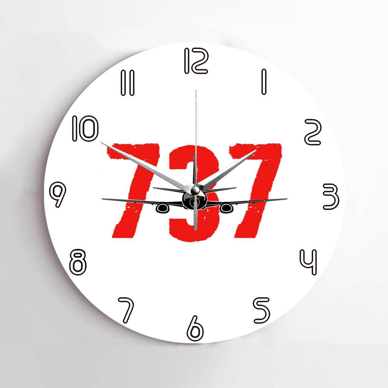 Boeing 737 Designed Designed Wall Clocks