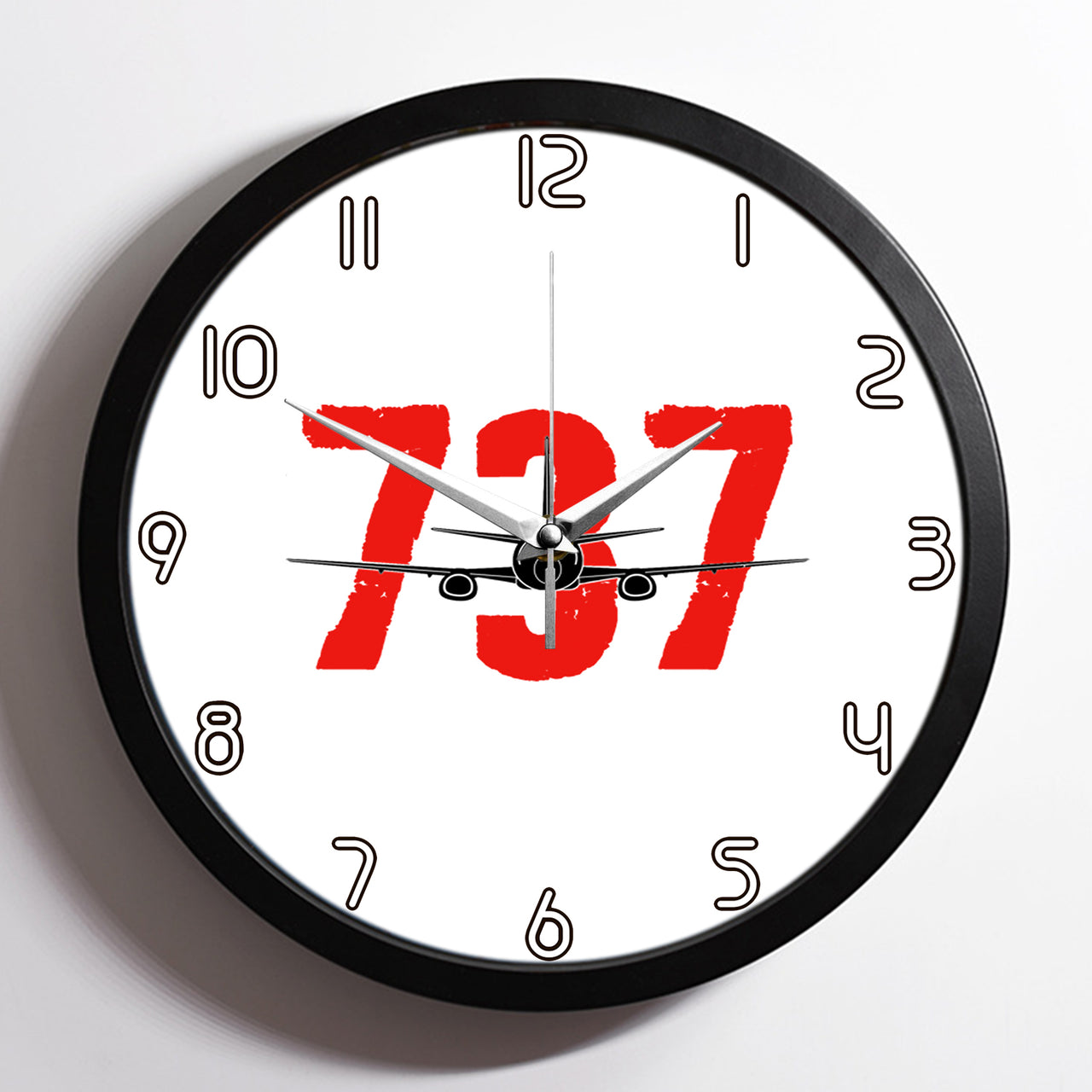 Boeing 737 Designed Designed Wall Clocks