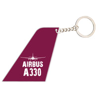 Thumbnail for Airbus A330 & Plane Designed Tail Key Chains