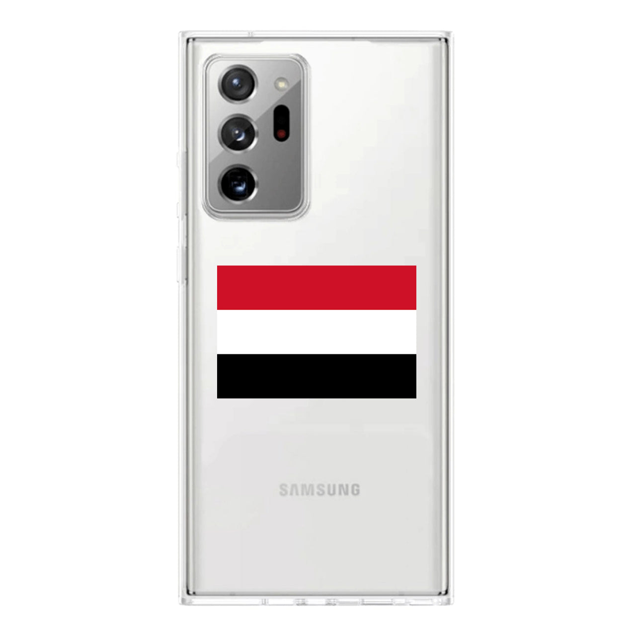 Yemen Designed Transparent Silicone Samsung S & Note Cases