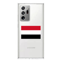 Thumbnail for Yemen Designed Transparent Silicone Samsung S & Note Cases