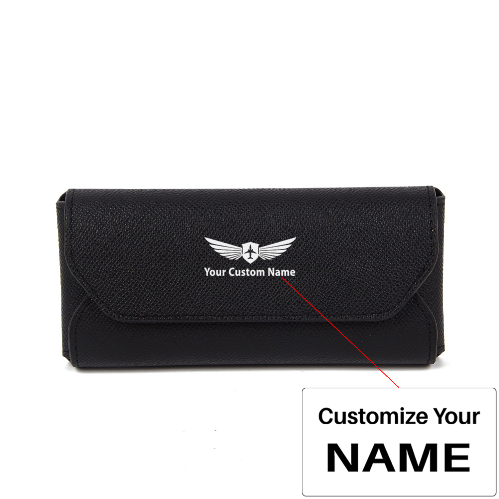 Your Custom Design & Image & Logo & Text Design Solid Color (2) Anti Pressure And Anti-wear Glasses Case