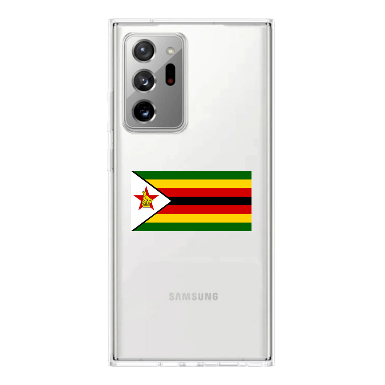 Zimbabwe Transparent Silicone Samsung A Cases