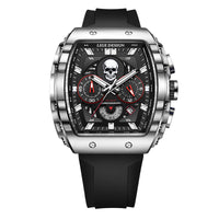 Thumbnail for Waterproof Quartz Skeleton Skull Dial Sports Watches Watch