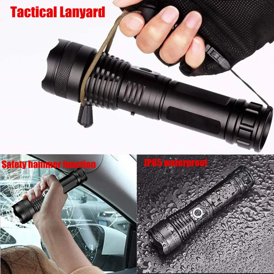 LED X80 p50 Strong Light Flashlight