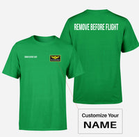 Thumbnail for Remove Before Flight 2 Designed Double-Side T-Shirts