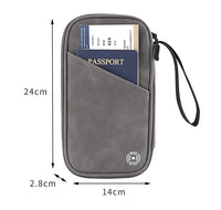 Thumbnail for Anti Theft Brush RFID Travel Passport Protective Cover Storage Card Bag