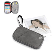 Thumbnail for Anti Theft Brush RFID Travel Passport Protective Cover Storage Card Bag