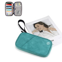 Thumbnail for Anti Theft Brush RFID Travel Passport Protective Cover Storage Card Bag