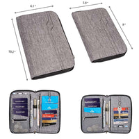 Thumbnail for Waterproof And Laser Resistant Multifunctional Large Capacity Passport Bag