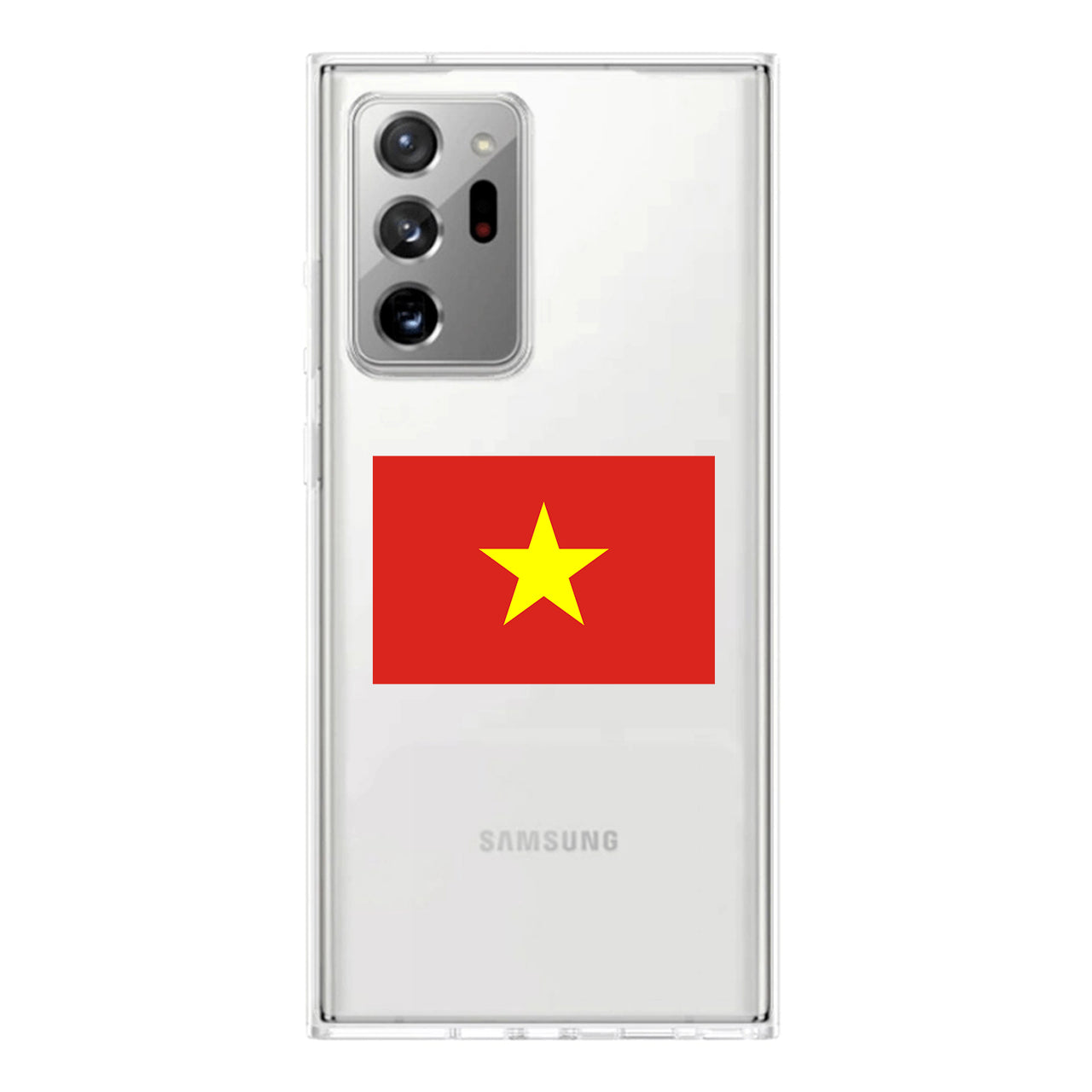vietnam Designed Transparent Silicone Samsung S & Note Cases