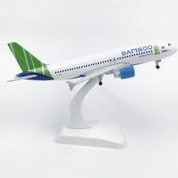 Thumbnail for Vietnam Bamboo Airways Airbus A320 Airplane Model (20CM)