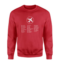 Thumbnail for Aviation Alphabet 2 Designed Sweatshirts